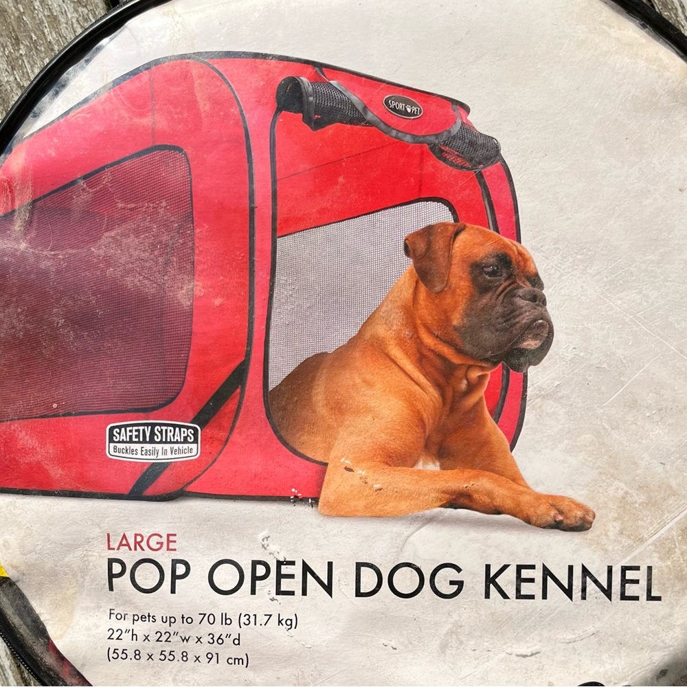 Pet Gear Red Portable Pet Crate